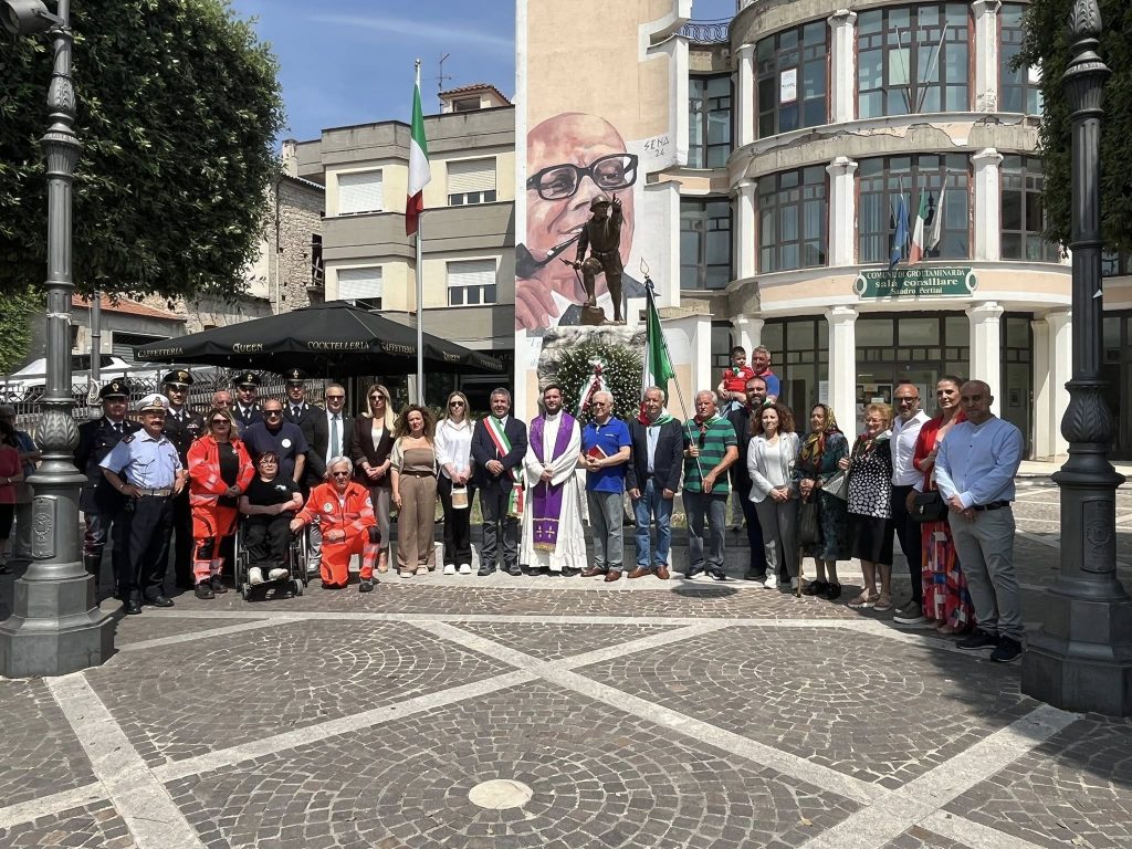 Grottaminarda celebra gli 80 anni della Repubblica: «Libertà, democrazia e bene comune valori da custodire ogni giorno»