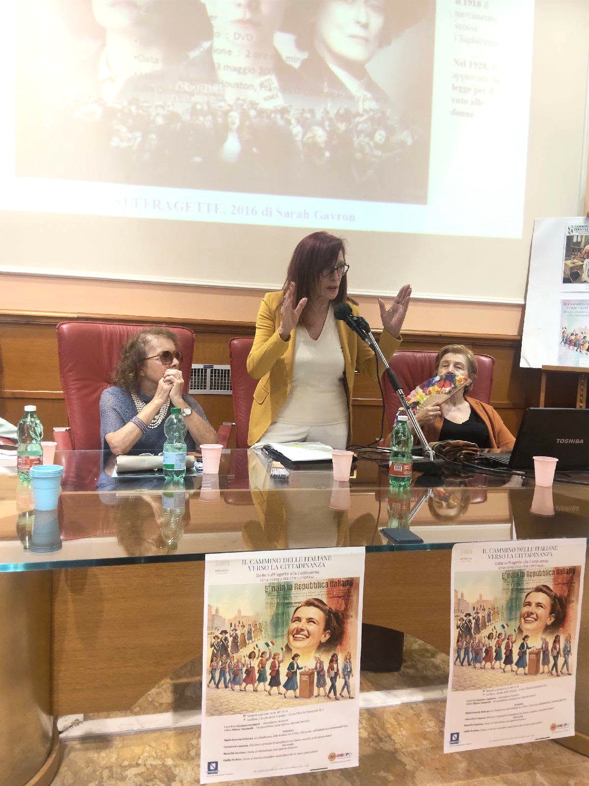 Circolo della stampa di Avellino, convegno sulla cittadinanza delle italiane dall’obbedienza all’emancipazione. Circolo della stampa di Avellino, convegno sulla cittadinanza delle italiane dall’obbedienza all’emancipazione.