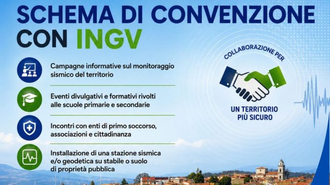 Comune di Lacedonia convenzione INGV