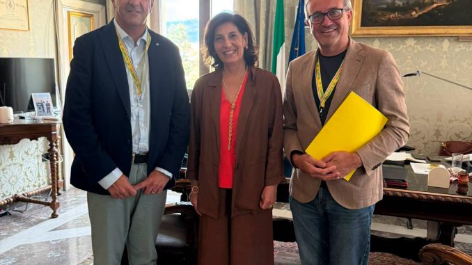 Direttore Miselli, Prefetto Volpe e presidente Amico