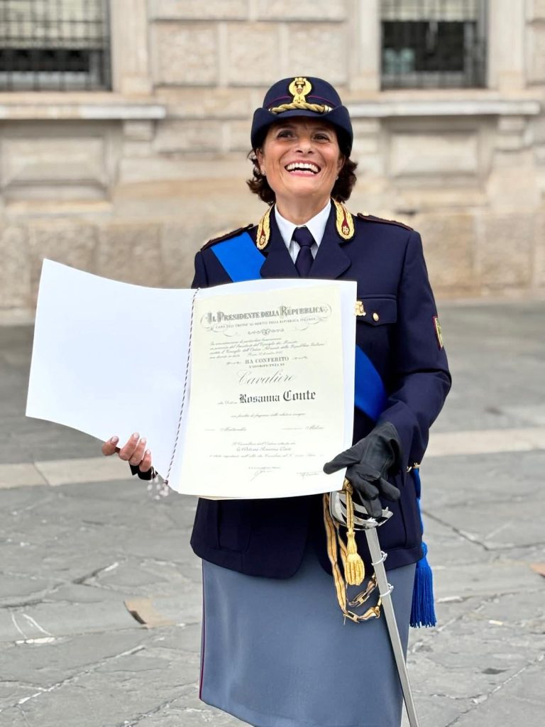 Baianese in orgoglio: Rosanna Conte nominata Cavaliere della Repubblica
