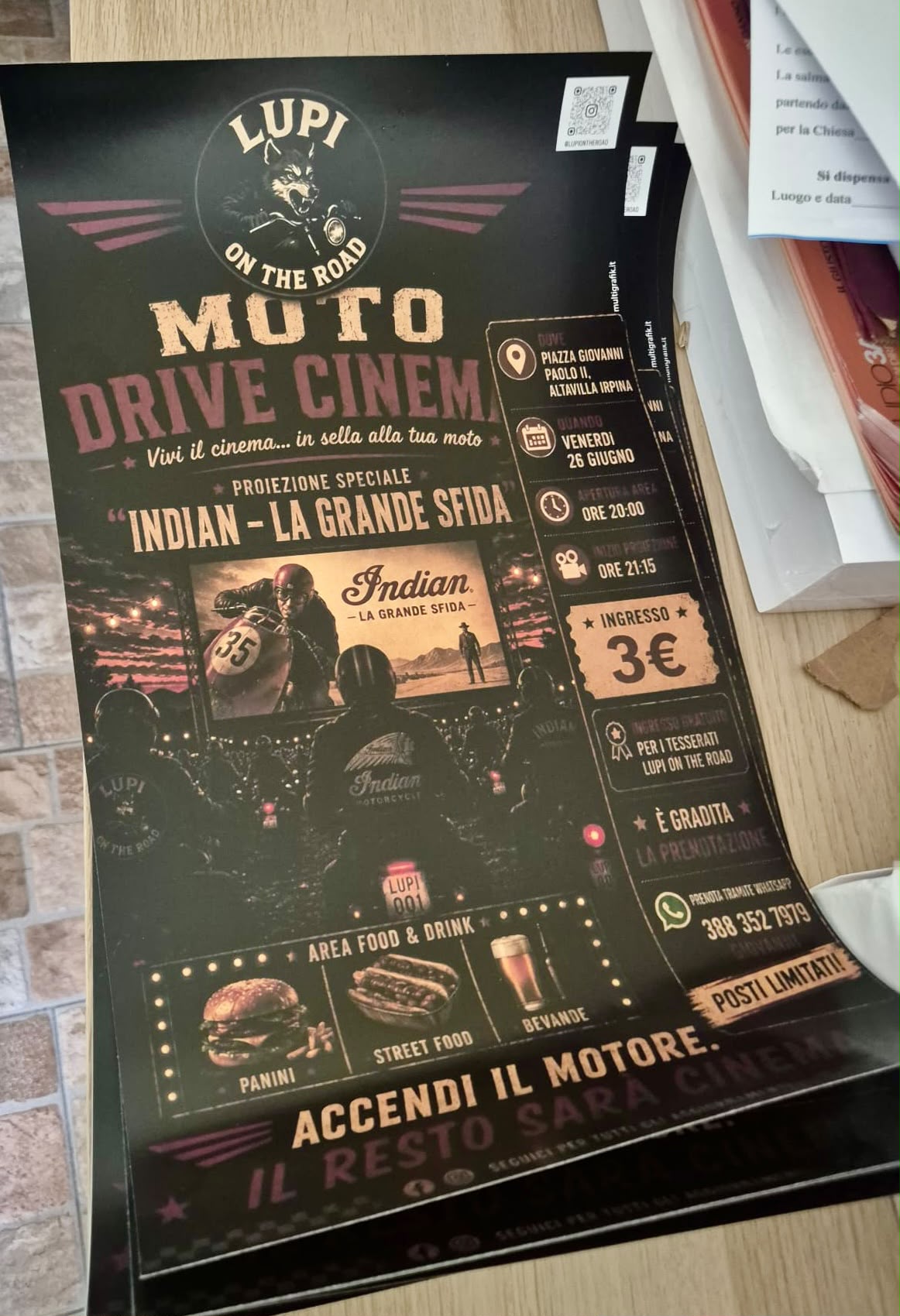 Altavilla Irpina, arriva il primo Moto Drive Cinema: una serata tra motori, cinema e memoria Altavilla Irpina, arriva il primo Moto Drive Cinema: una serata tra motori, cinema e memoria