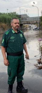 Violento temporale a Torre Annunziata: auto intrappolata nell’acqua, interviene la Guardia Agroforestale Italiana