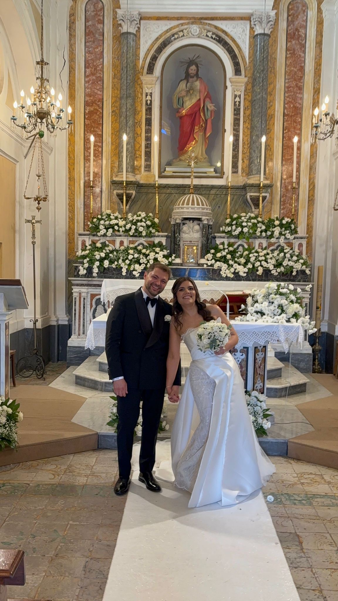 Sorrento: oggi il “sì” di Filomeno Soriano e Stefanina Romanini Sorrento: oggi il “sì” di Filomeno Soriano e Stefanina Romanini