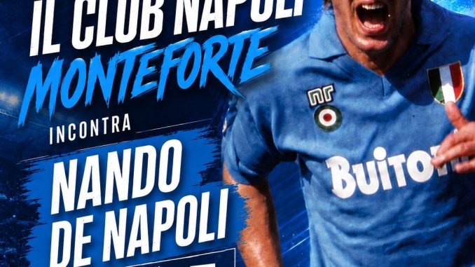 Il club Napoli Monteforte incontra Nando De Napoli