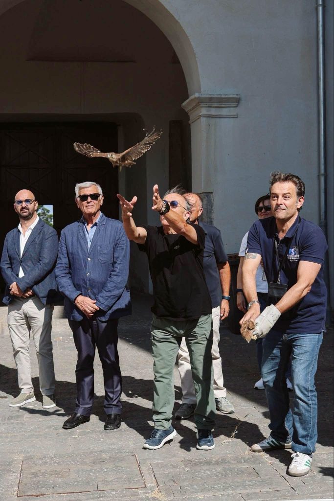 Somma Vesuviana, al Castello D’Alagno tornano in libertà due gheppi: emozione durante la liberazione Somma Vesuviana, al Castello D’Alagno tornano in libertà due gheppi: emozione durante la liberazione