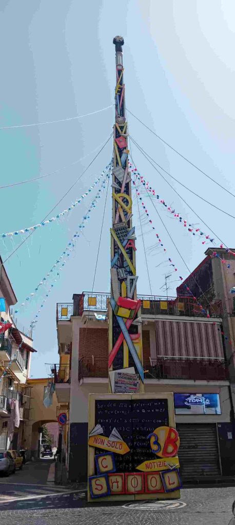 Brusciano, Gigli “vestiti”: tutto pronto per la Festa 2026