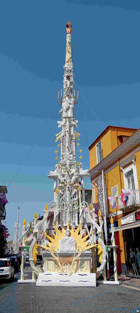 Brusciano, Gigli “vestiti”: tutto pronto per la Festa 2026 Brusciano, Gigli “vestiti”: tutto pronto per la Festa 2026