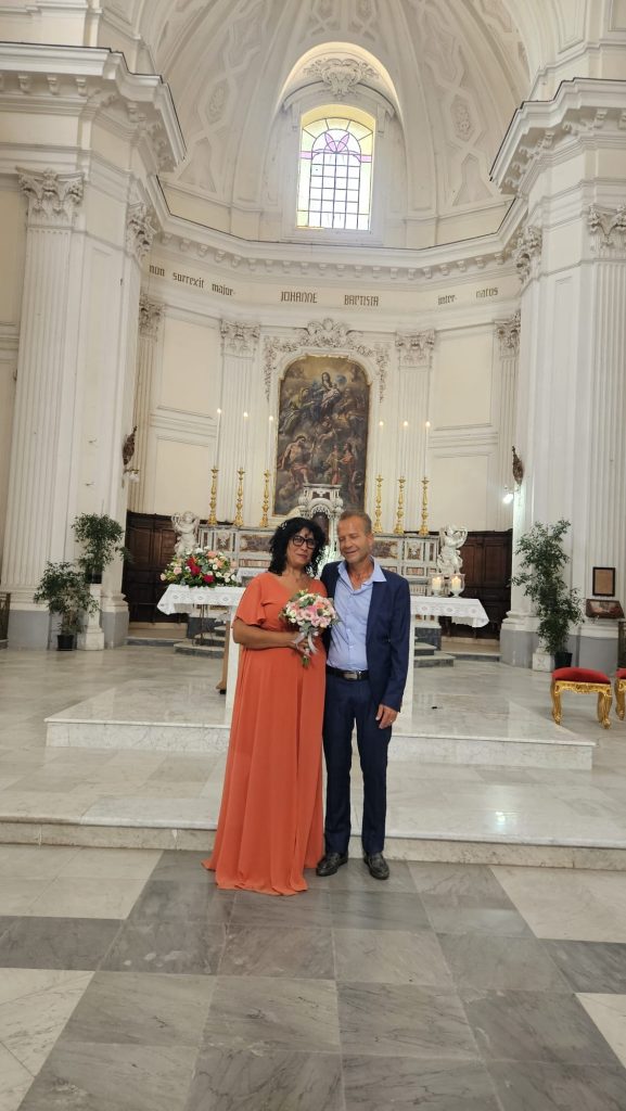 AVELLA. Nozze d’Argento per Piero D’Avanzo e Tonia Maresca  25 anni d’amore, famiglia e vita insieme