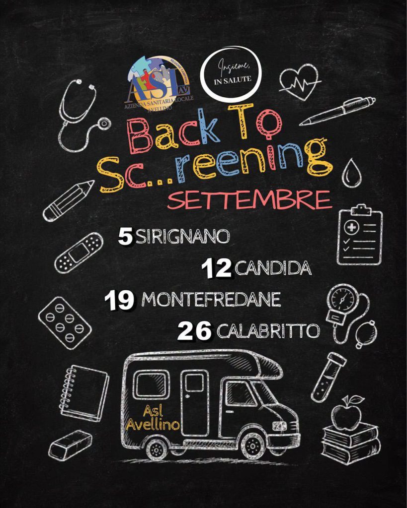 Camper della Salute, a settembre 4 nuovi appuntamenti con la prevenzione oncologica dell’Asl Avellino