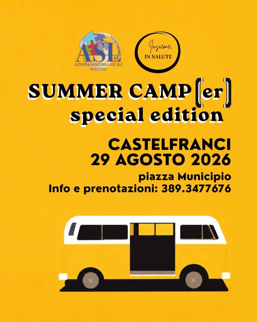 Tornano i Camper dell’Asl Avellino, appuntamento a Castelfranci con la prevenzione oncologica