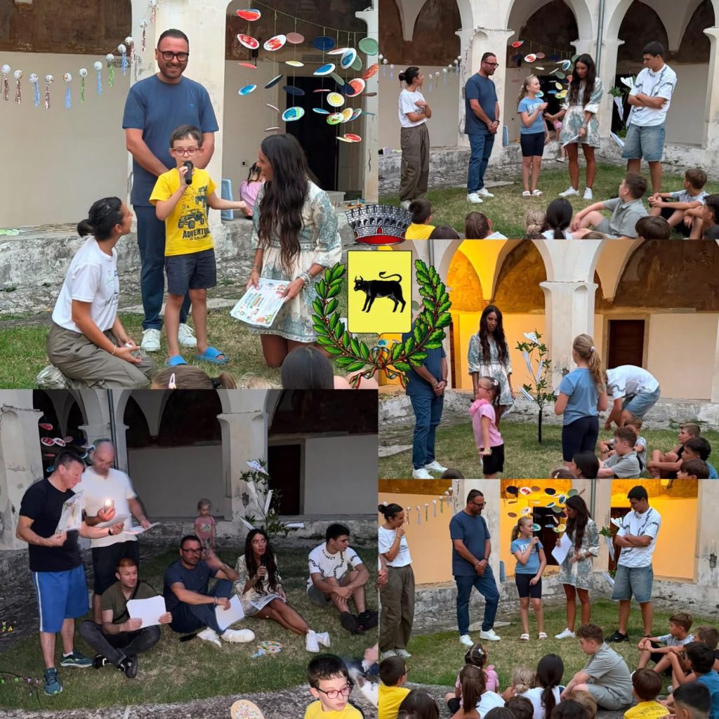 Taurano, il Centro Estivo Comunale si chiude con una serata di emozioni e il primo campeggio nel Convento di San Giovanni del Palco Taurano, il Centro Estivo Comunale si chiude con una serata di emozioni e il primo campeggio nel Convento di San Giovanni del Palco