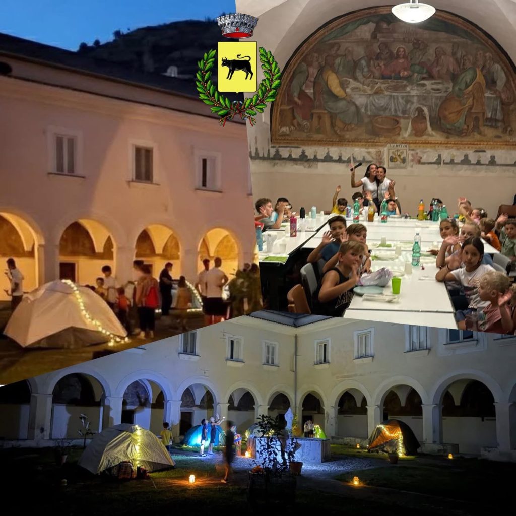 Taurano, il Centro Estivo Comunale si chiude con una serata di emozioni e il primo campeggio nel Convento di San Giovanni del Palco