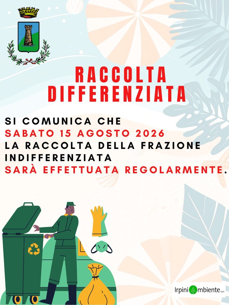 Mugnano del Cardinale, raccolta dell’indifferenziato regolare anche a Ferragosto Mugnano del Cardinale, raccolta dell’indifferenziato regolare anche a Ferragosto