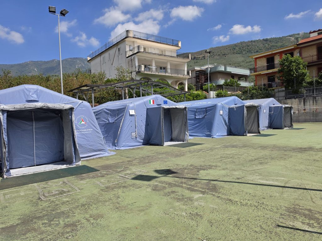 Baiano, parte il campo scuola della Protezione Civile: 30 ragazzi per una settimana tra formazione ed esperienza