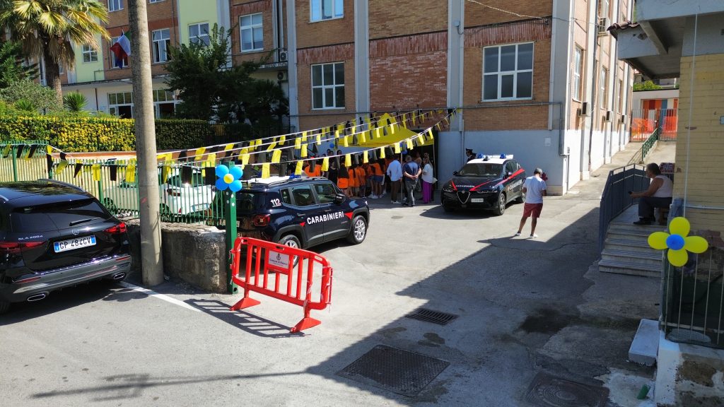 Baiano, il Campo scuola entra nel vivo: trenta ragazzi tra primo soccorso e incontro con i Carabinieri