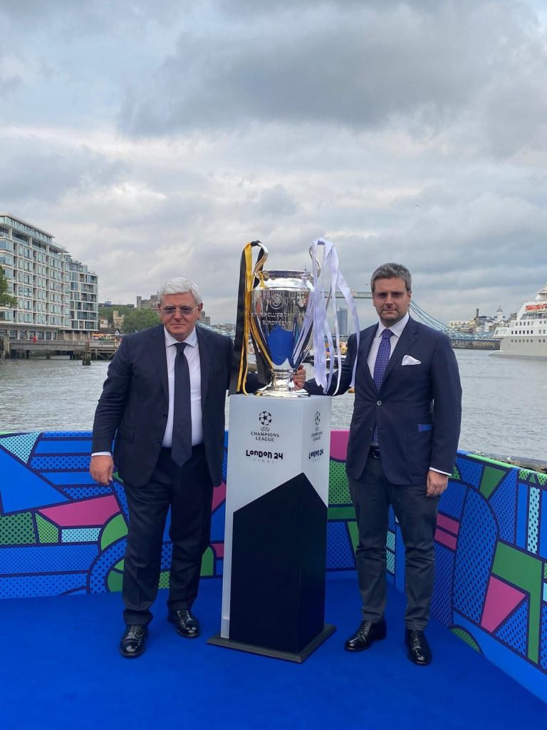 Dall’Irpinia al tetto d’Europa: Iaco Group firma i trofei UEFA. Una storia che parla anche mugnanese
