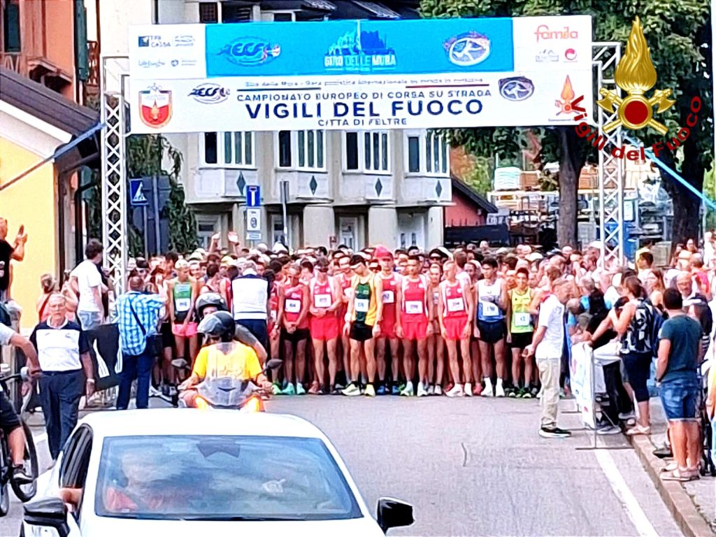 Vigili del Fuoco, la Campania protagonista agli Europei di Podismo di Feltre: podi per Grimaldi e Catalano