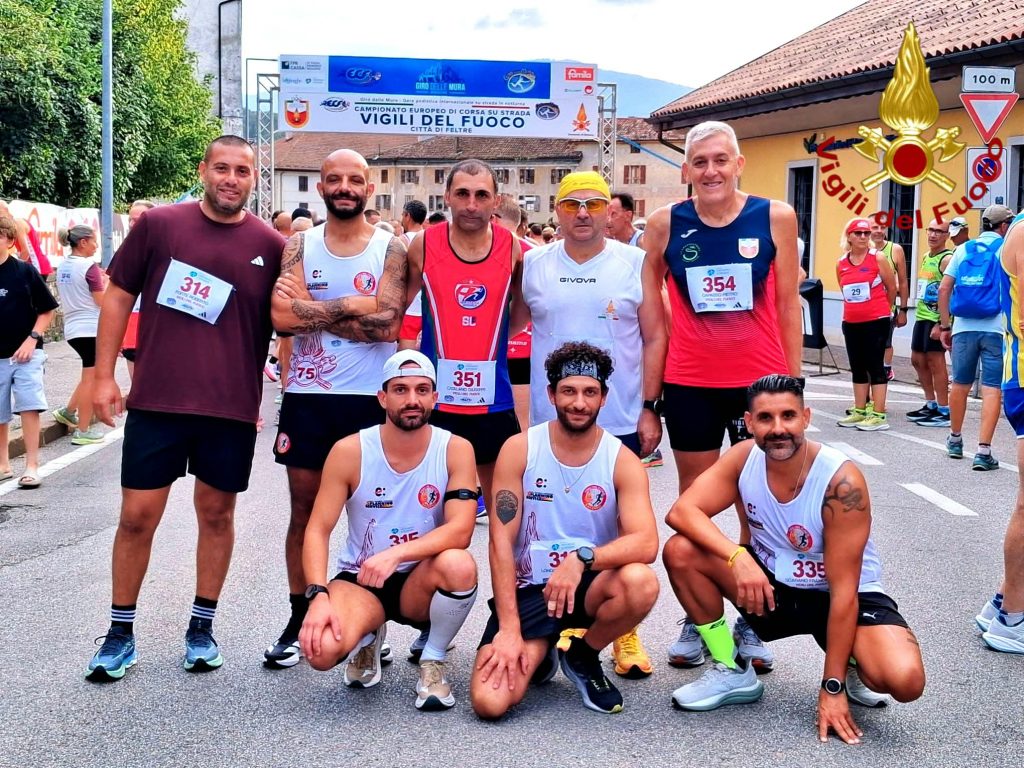 Vigili del Fuoco, la Campania protagonista agli Europei di Podismo di Feltre: podi per Grimaldi e Catalano