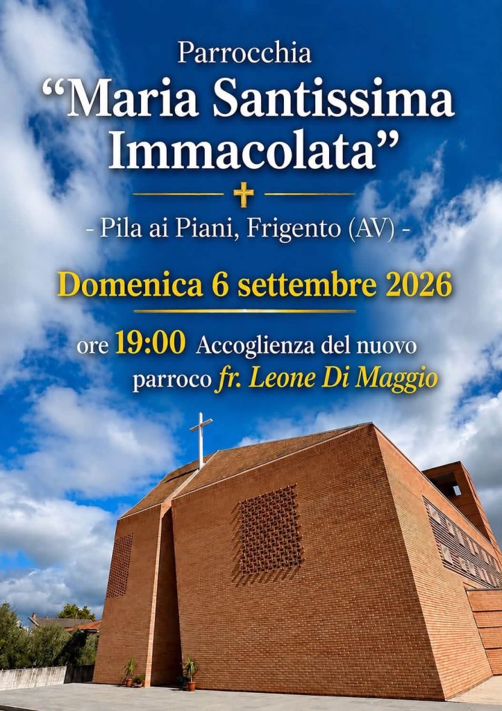 Frigento, doppia festa a Pila ai Piani: arriva il nuovo parroco fr. Leone Di Maggio e si celebra San Michele Frigento, doppia festa a Pila ai Piani: arriva il nuovo parroco fr. Leone Di Maggio e si celebra San Michele