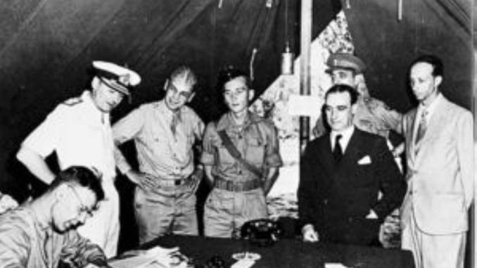 5. Firma Resa Incondizionata della RSI ed Esercito tedesco 29.4.1945