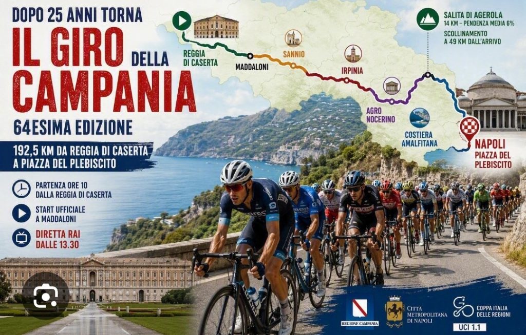 Forino (AV): Attesa per il passaggio del Giro della Campania domenica 20 Settembre