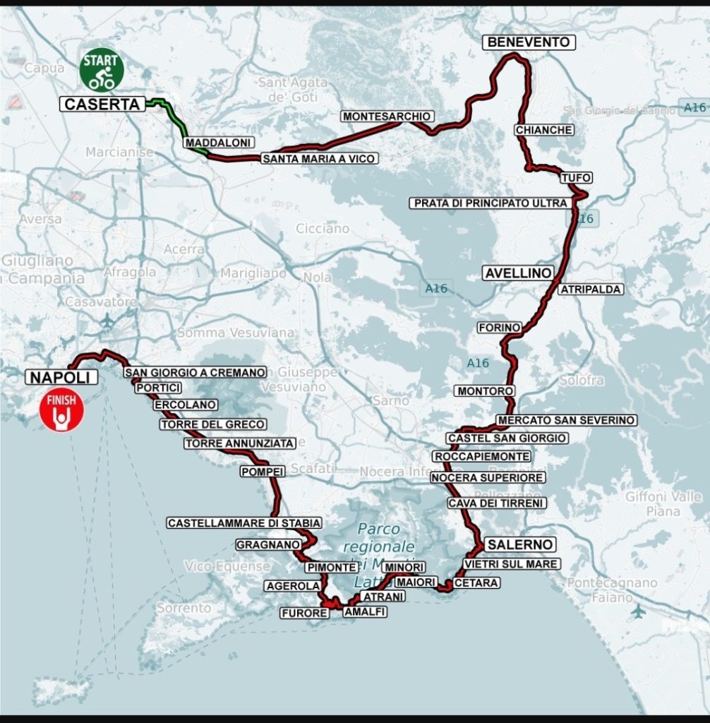 Forino (AV): Attesa per il passaggio del Giro della Campania domenica 20 Settembre