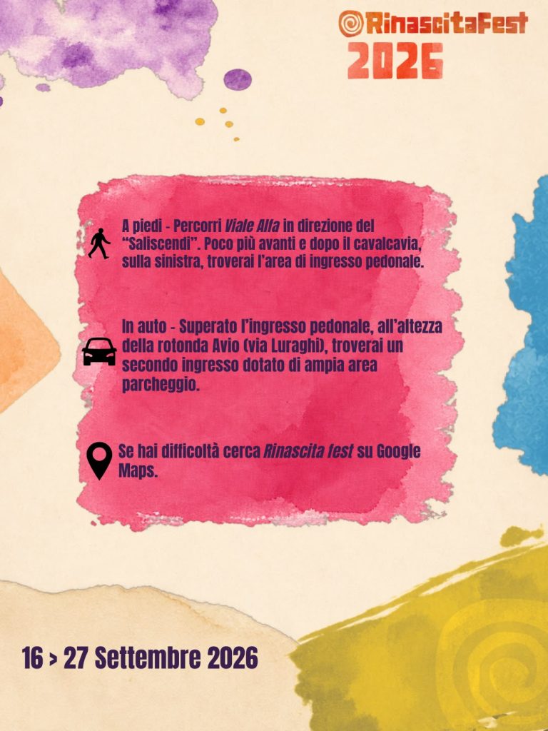Il RinascitaFest 2026 cè: Assiem dal 16 settembre Il RinascitaFest 2026 cè: Assiem dal 16 settembre