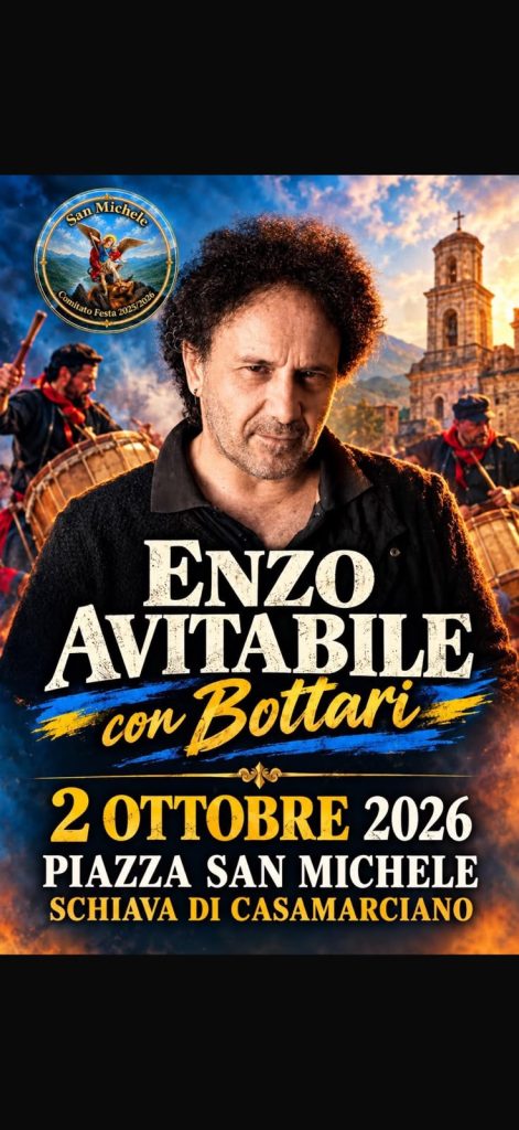 Schiava di Casamarciano, Enzo Avitabile in concerto per i festeggiamenti di San Michele