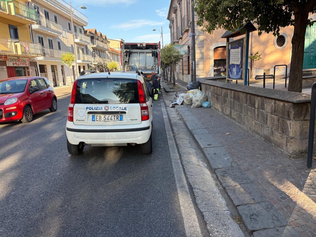 Mugnano del Cardinale, stretta sui rifiuti: partono i controlli del sabato