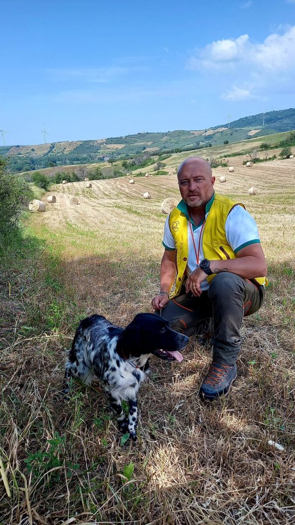 Dalla caccia pratica alla Nazionale: lavellano Carmine Pedalino e Zoe dei Silaris volano agli Europei Dalla caccia pratica alla Nazionale: lavellano Carmine Pedalino e Zoe dei Silaris volano agli Europei