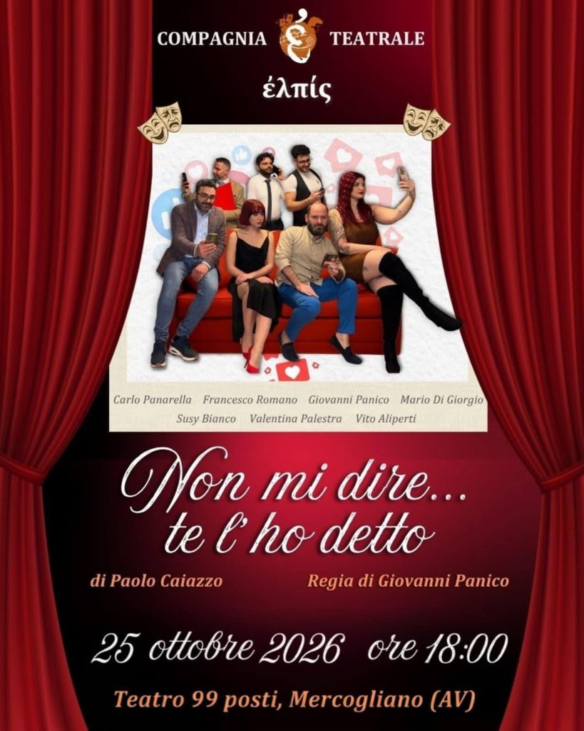 Maschere Nude raddoppia: due serate di teatro gratuito tra risate ed emozioni