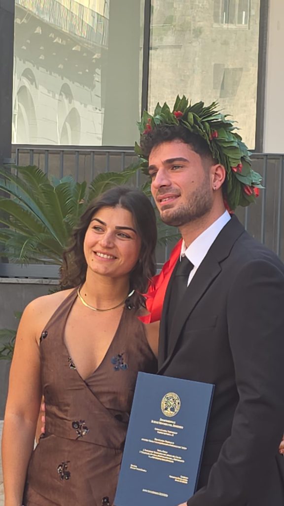 Mugnano del Cardinale, Felice Alessio Napolitano si laurea in Scienze Motorie alla Parthenope di Napoli