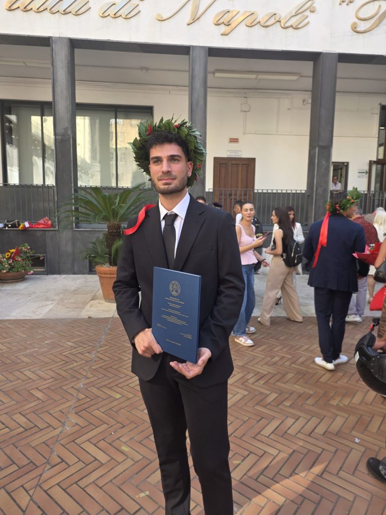 Mugnano del Cardinale, Felice Alessio Napolitano si laurea in Scienze Motorie alla Parthenope di Napoli