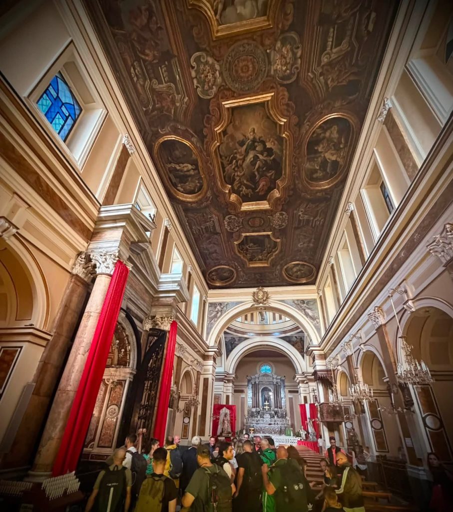Dalle Basiliche di Cimitile al Santuario di Mugnano: 23 chilometri sulle strade di Santa Filomena.(Foto)