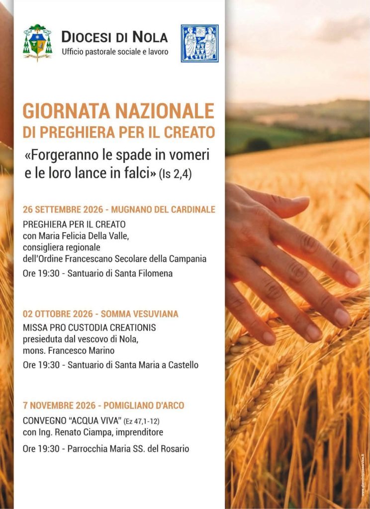 Giornata del Creato, da Mugnano del Cardinale la prima tappa del percorso della Diocesi di Nola