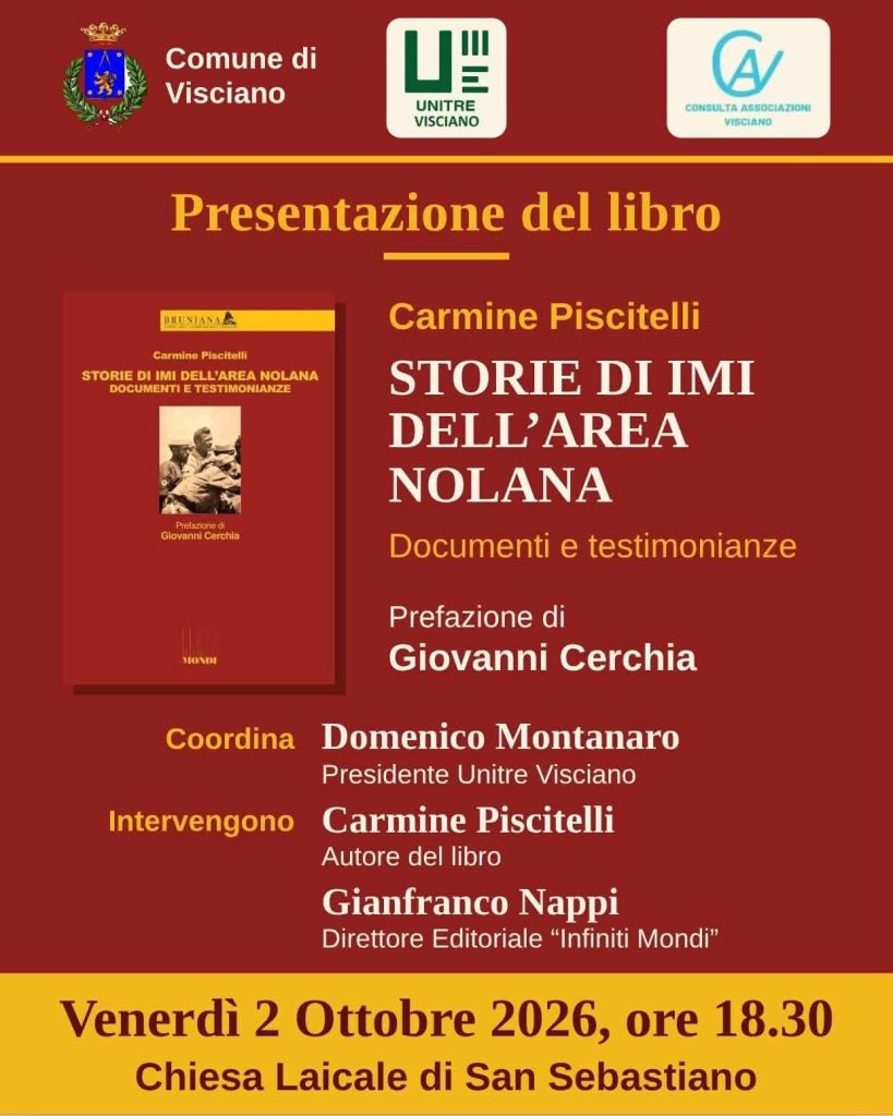 A Visciano la presentazione del libro sulle storie di IMI dell’area nolana
