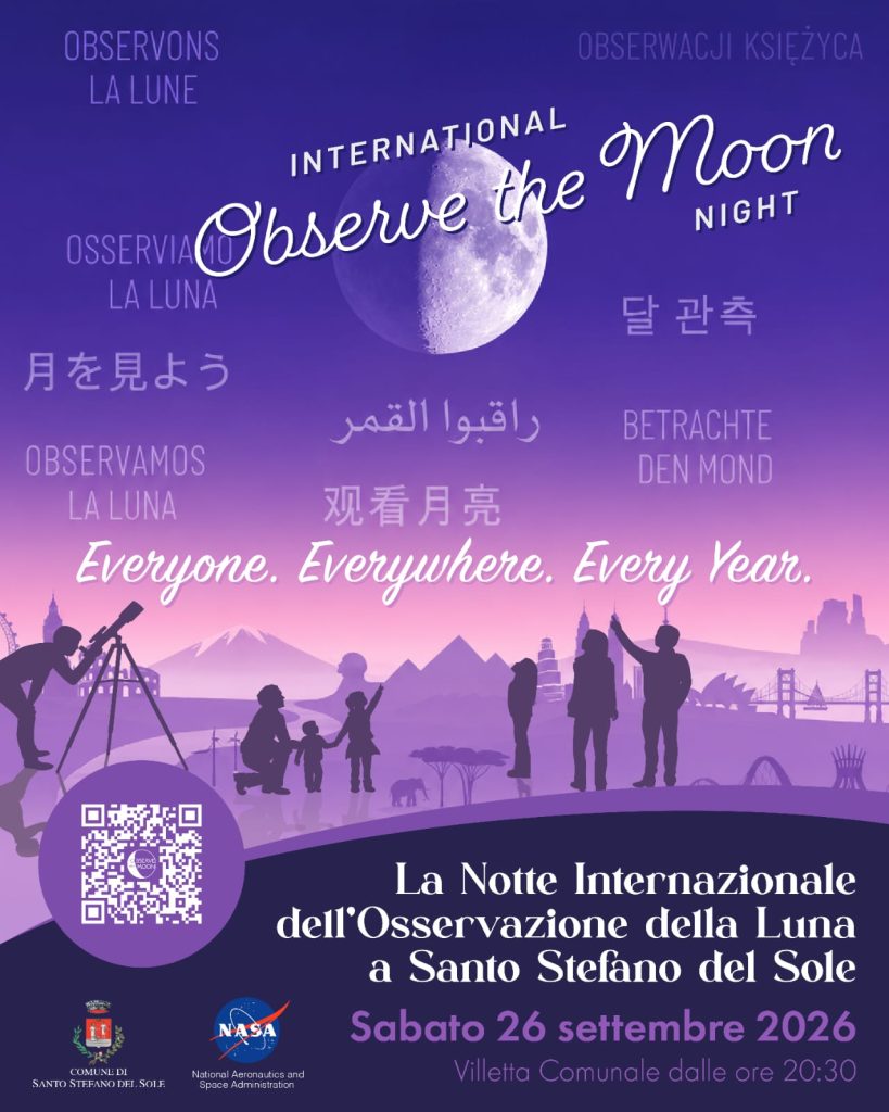 La Notte della Luna a Santo Stefano del Sole: osservazioni gratuite con un telescopio professionale La Notte della Luna a Santo Stefano del Sole: osservazioni gratuite con un telescopio professionale
