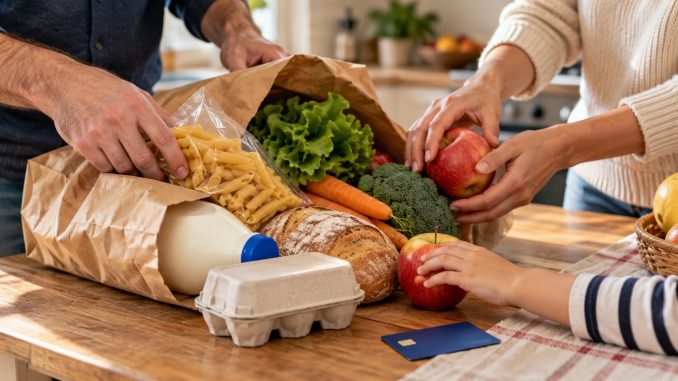 Spesa quotidiana, sostegno alle famiglie