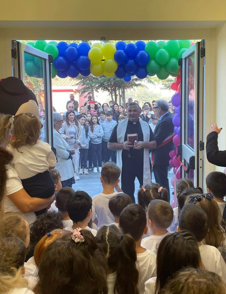 Moschiano, inaugurata la rinnovata Scuola dell’Infanzia: bambini di nuovo nella loro struttura (FOTO)
