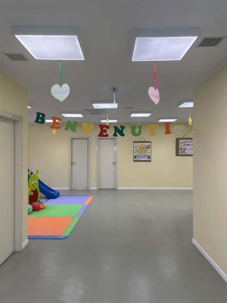 Moschiano, inaugurata la rinnovata Scuola dell’Infanzia: bambini di nuovo nella loro struttura (FOTO)