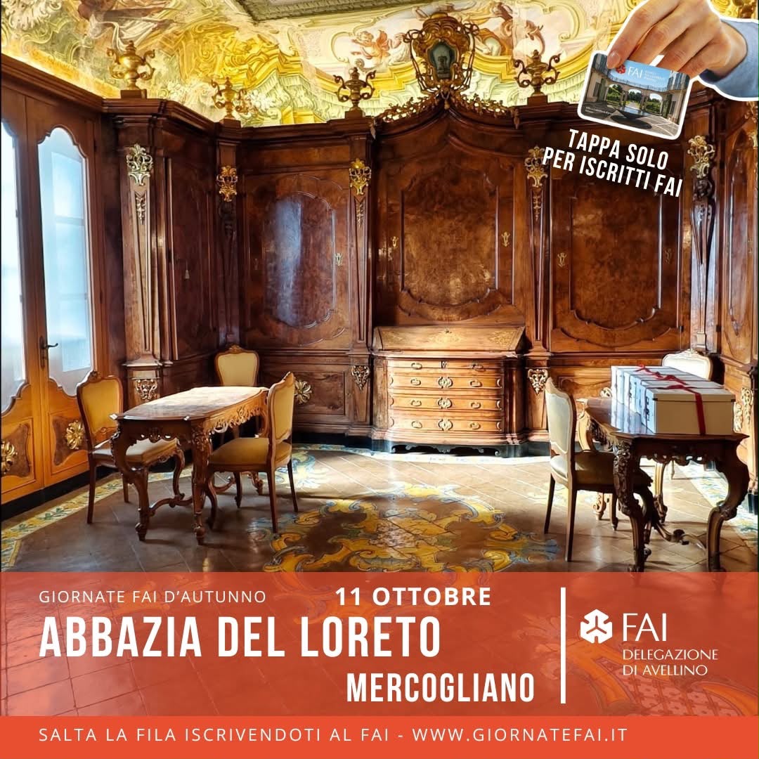 Giornate FAI d’Autunno 2026, l’Irpinia apre i suoi tesori: Montemiletto e Mercogliano protagoniste