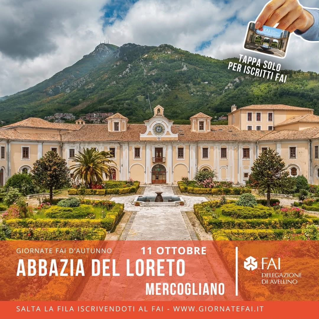 Giornate FAI d’Autunno 2026, l’Irpinia apre i suoi tesori: Montemiletto e Mercogliano protagoniste