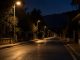 «Illuminazione pubblica nelle ore notturne – Immagine illustrativa».