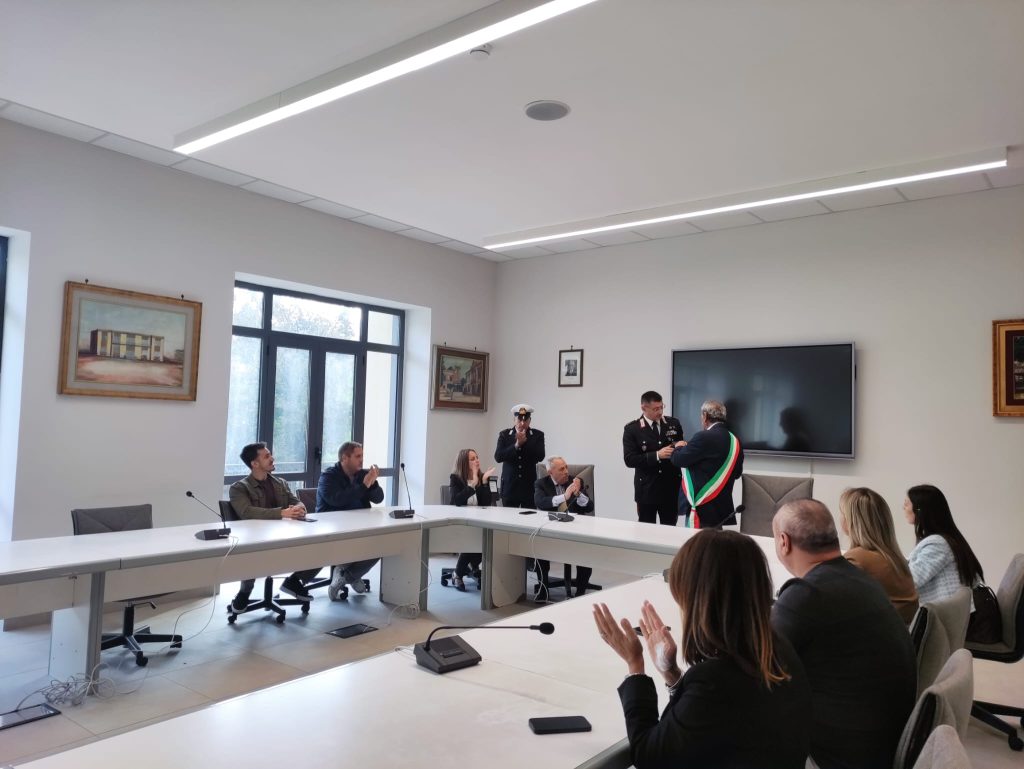 Sirignano, conferito l’Encomio Civico ai Carabinieri della Compagnia di Baiano Sirignano, conferito l’Encomio Civico ai Carabinieri della Compagnia di Baiano