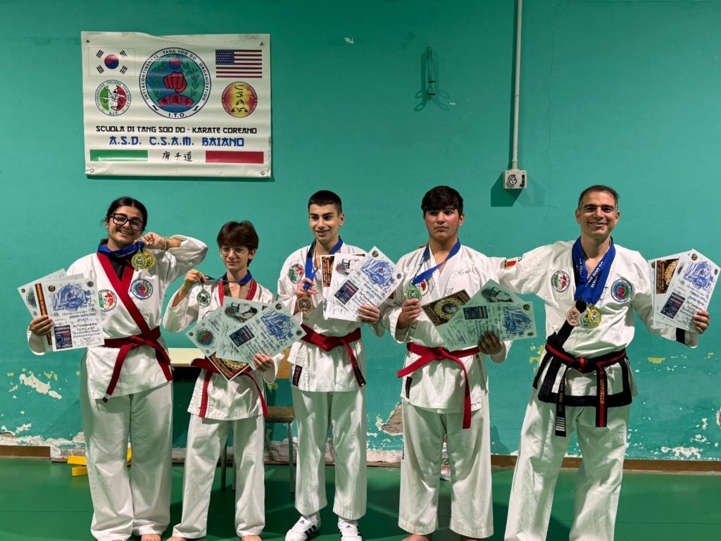BAIANO. Tang Soo Do: doppio oro per Aurora Napolitano BAIANO. Tang Soo Do: doppio oro per Aurora Napolitano