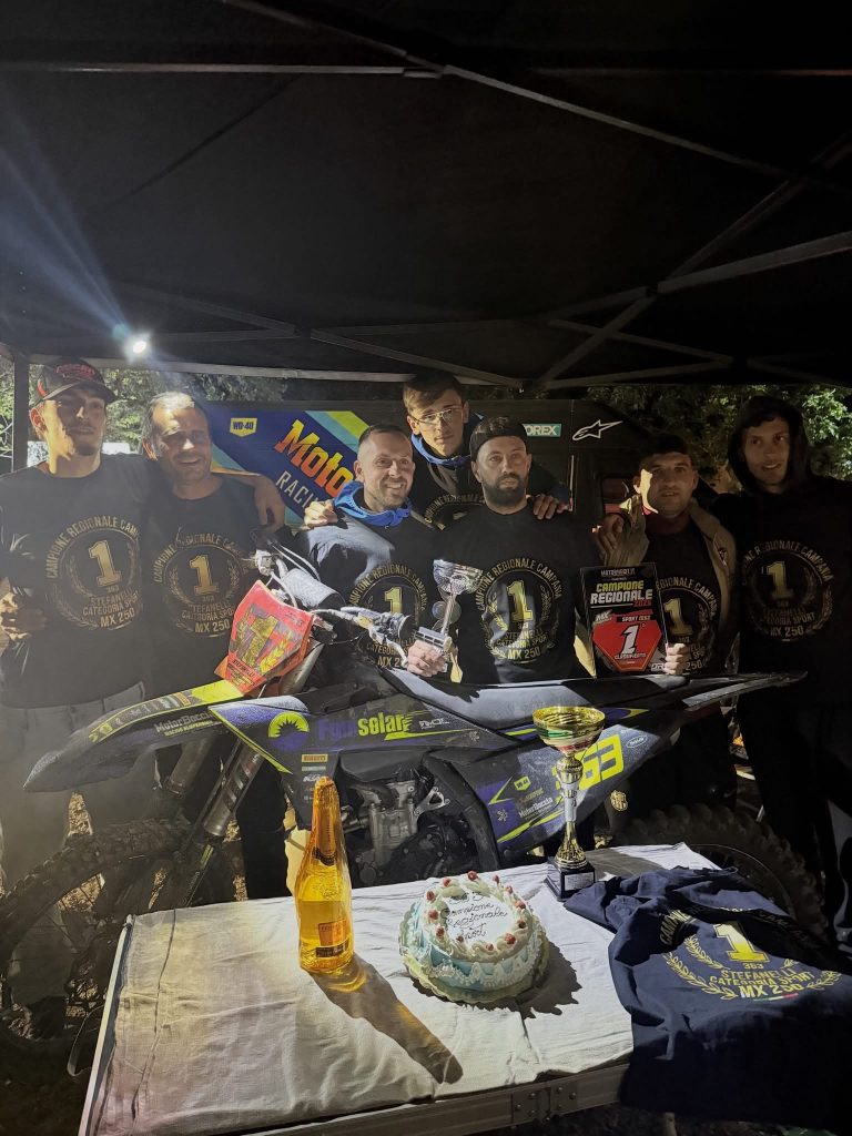 Motocross, l’avellano Vittorio Stefanelli è ancora campione regionale: suo il titolo 2026
