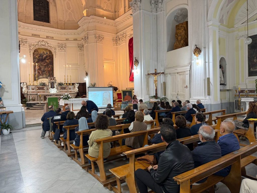 Avella, torna a splendere la “Vergine in gloria e Santi”: presentato il restauro della tela di Odoardo Fischetti del 1821