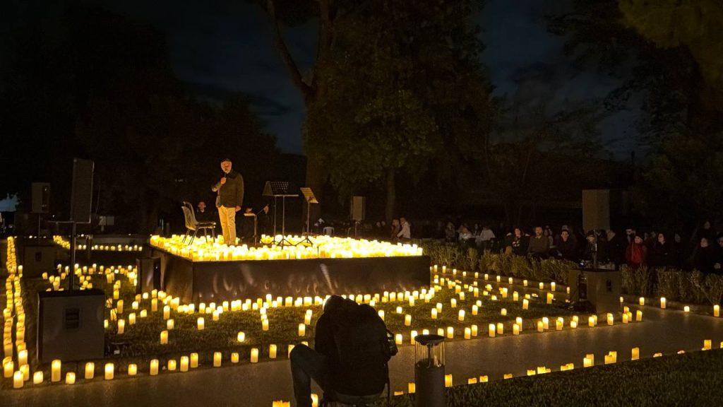 Avella, riaperto il Giardino Livia Colonna: il Sea Quartet celebra il restauro con un concerto a lume di candela