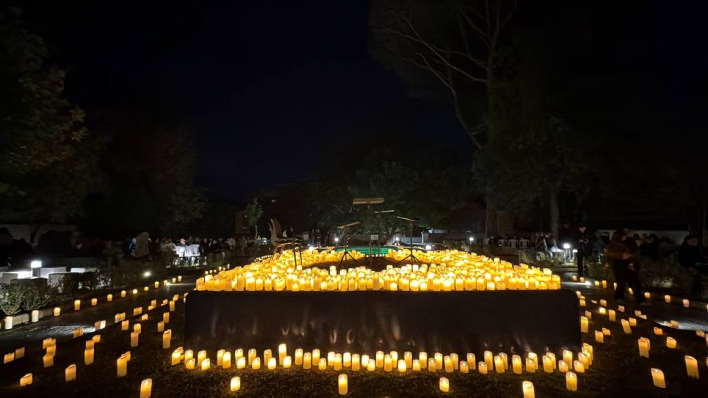 Avella, riaperto il Giardino Livia Colonna: il Sea Quartet celebra il restauro con un concerto a lume di candela